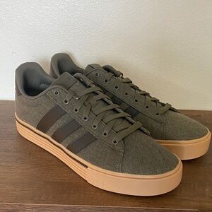 Adidas Men's Khaki and Olive Sneakers